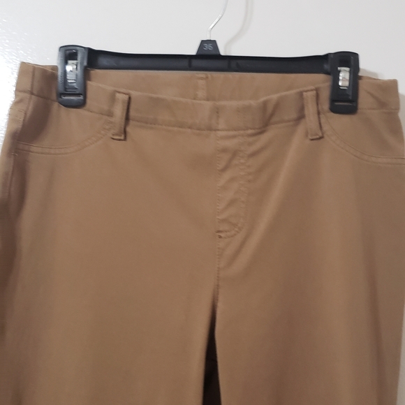 Faded Glory  Tan Pull on Pants Size 12/14 - Picture 3 of 5